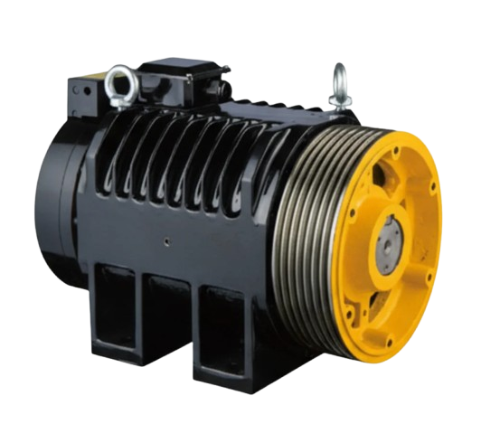 Gearless Traction Machine View 3